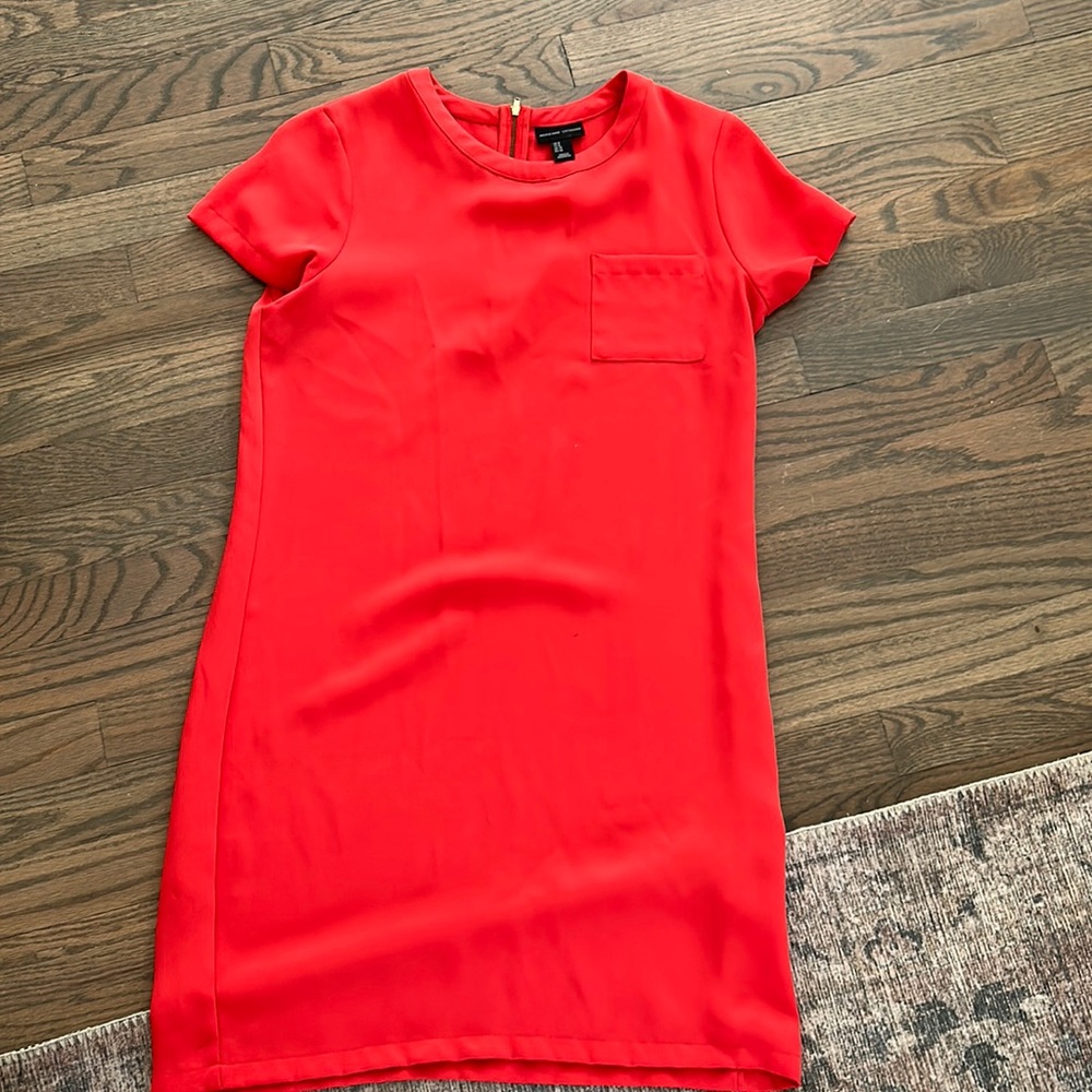 Coral dress